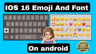 Iphone Font And Emoji On Android | IOS Keyboard In India | Its Jannat Show