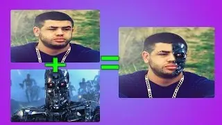 Si Te Bejme Nje Terminator Face Ne Photoshop - How To Make A Terminator Face In Photoshop