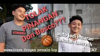 TOLAK PINANGAN SMA DON BOSCO??! TOP PLAYER INI JADI INCARAN SMA LAIN | PADANG BASKETBALL