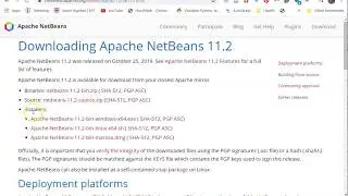 Download and Install Netbeans