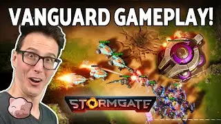 STORMGATE: New Vanguard Faction Beta Gameplay!