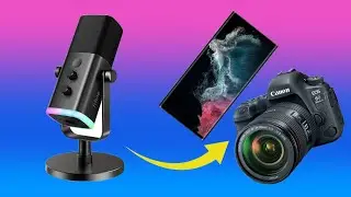 How to use a USB microphone with Mobile and DSLR