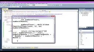 Calculate Total Experience in Years & Months| ASP.NET c#