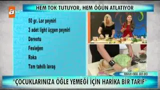 Kilo Verdiren Dürüm ve Doğal Çikolata