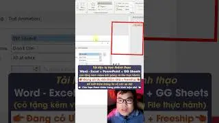 tạo hiệu ứng gõ chữ trong Powerpoint #shorts
