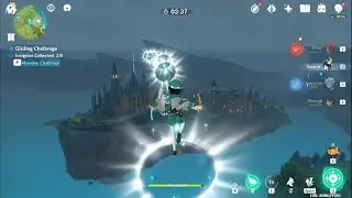Genshin Impact ~ Gliding Challenge #6