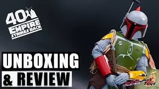 Hot Toys Boba Fett Vintage Color Version ESB Unboxing and Review