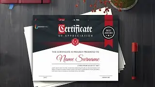 Photoshop Certificate Design | How to create Certificates in Photoshop