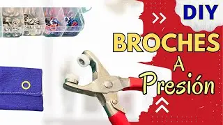 ALICATES PARA BROCHES A PRESION - APRENDE A USARLO! | Yuyis Creations