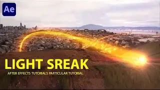 After effects Tutorial | Light Streak Line