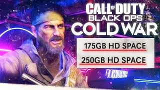 Black Ops Cold War 175GBs AT LAUNCH (250GB for Ultra RTX)