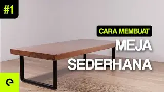 [UNTUK PEMULA] Belajar Blender Dengan Membuat 3D Model Meja! - Part 1