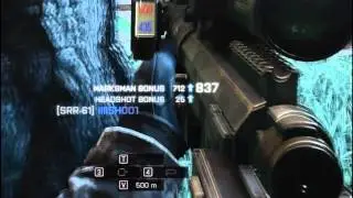 712M HEADSHOT (SRR-61) Battlefield 4 PC Gameplay