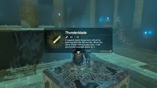The Crowned Beast Quest Shrine and Ancient Trifecta + Thunderblade