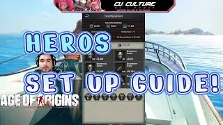 Age of Origins - Quick Hero Setup Guide!