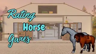 Rating Horse Games (our Opinion) Part 1! #foryou #horsegames