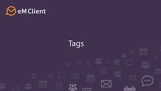 Tags in eM Client
