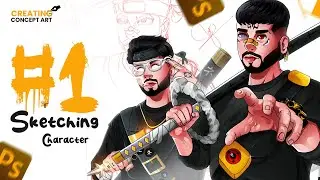 Episode1-Sketching || Creating a custom artwork || Cariomax S3