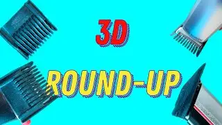 3D печать насадки для стрижки  -//-  3D printing nozzle for hair clipper