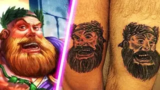 Two Idiots Get a Bacchus Tattoo