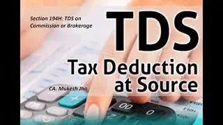 194H TDS on commission or brokerage paid to resident only 