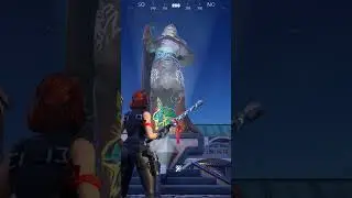 Peindre un graffiti sur la statue centrale de Doomstadt 🗿 (Quête Récits Partie 4) #fortnite #shorts
