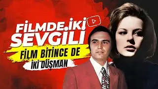 Filmde Sevgili Gerçekte İki Düşman... Ediz Hun ve Hülya Koçyiğit