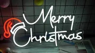 Merry Christmas LED Neon Sign