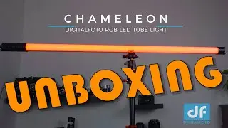 Studio Tube Light Tube Studio Light | DigitalFoto Chameleon RGBW UNBOXING