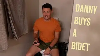 Danny tries out a bidet and it feels weird on his butt - Brondell Swash 1400