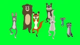 Green Screen Dancing Animals | No Copyright | 101 tags