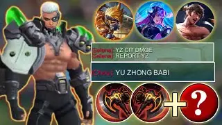 YU ZHONG TOP 1 GLOBAL OFFLANE GAMEPLAY | PERFECT ITEM & ROTASI | BUILD YU ZHONG TERSAKIT 2021 | MLBB