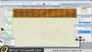 Diseño web con Photoshop usando texturas. Parte 2