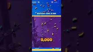 Account Level 9,000 in Fortnite 🥳