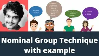 Nominal group technique in management and brainstorming with example
