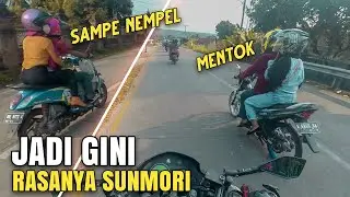 Nekat Sunmori Sendirian! Pemandangan Nya Mantap - Motovlog Indonesia #8