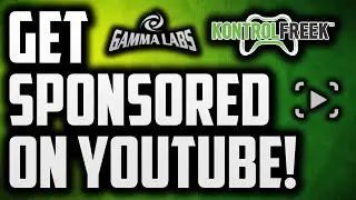 How To Get Sponsored On YouTube!