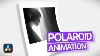 How to create a POLAROID Animation in DaVinci Resolve