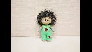 Игрушка амигуруми. Ежик Пшик крючком (Сrochet Hedgehog).
