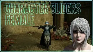 Elden Ring Female Character Creation Sliders
