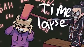 Рисую ПРЕВЬЮШКУ для ВИДЕО №16 [Timelapse]