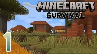 A New Beginning | Minecraft Let's play Survival Episode #1