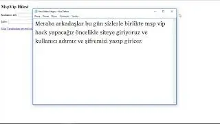 Msp Yeni 2 yıllık vip hilesi