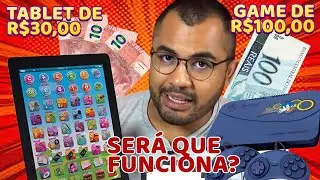 30 REAIS TABLET / 100 REAIS VIDEO GAME - IS IT WORTH IT?