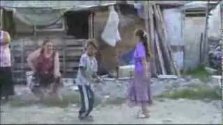 Gypsy kids dancing