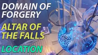 Genshin Impact - Domain of Forgery Altar of the Falls Submerged Valley Location - Cecilia Garden