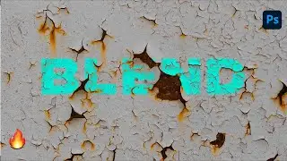 ✅Text Blending on Anything Super Easy in Photoshop🔥