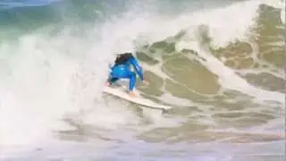 Surf en Berria con Ruben Abelenda