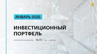Инвестиционный портфель акций. Январь, 2020 | Global Finance