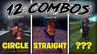 12 TYPES OF MINECRAFT PVP COMBOS